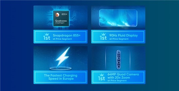 Realme X2 Pro即将上市,搭载骁龙855 Plus平台+双立体扬声器