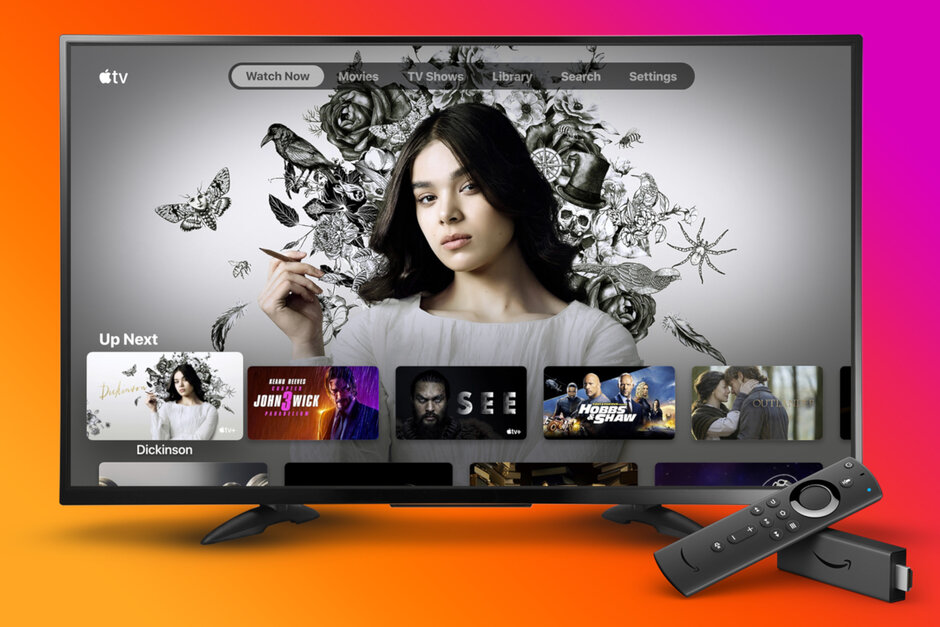 亚马逊的Fire TV 开始兼容Apple TV应用程序
