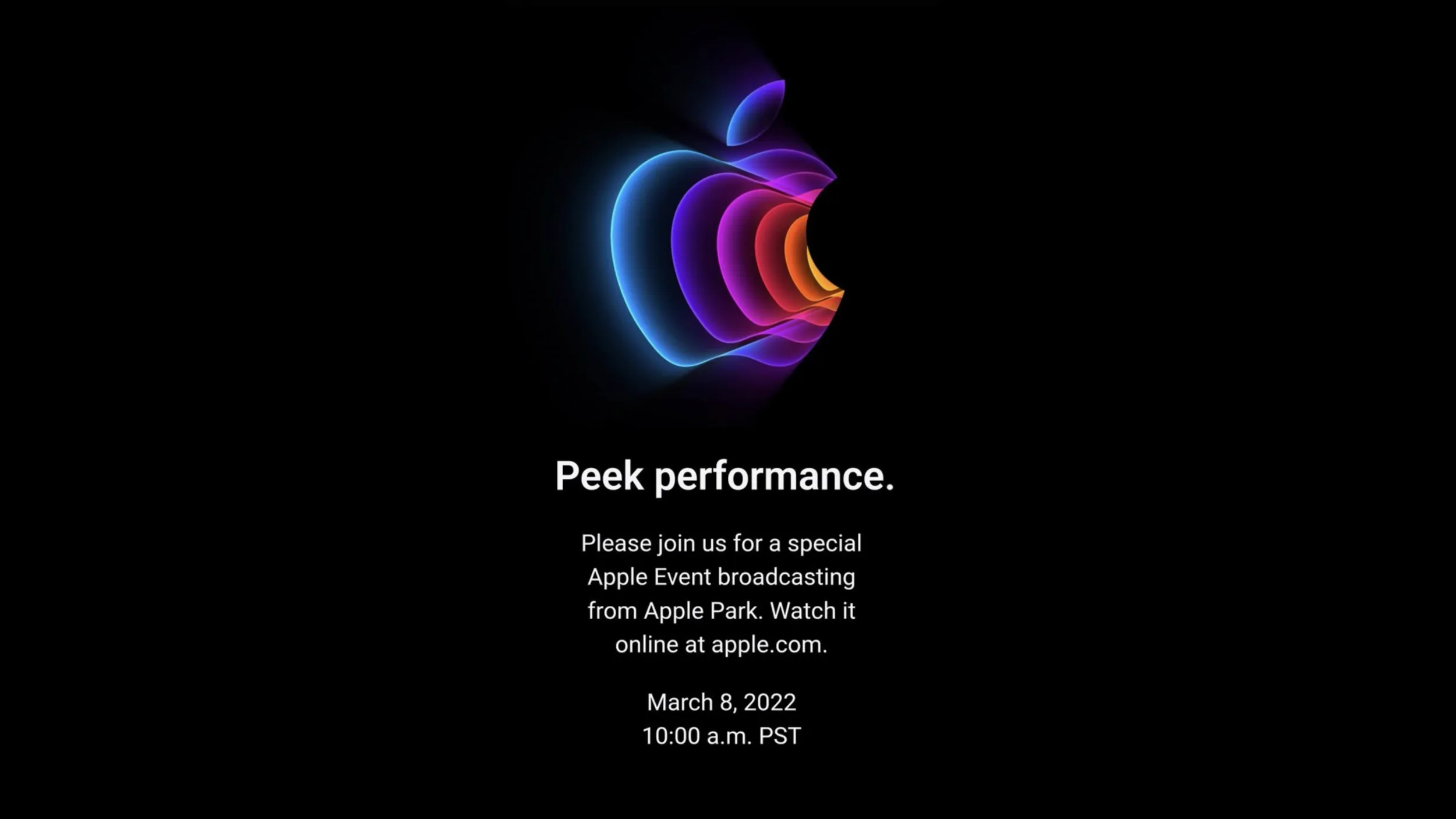苹果2022年新产品发布即将举办 新iPhoneSE即将亮相