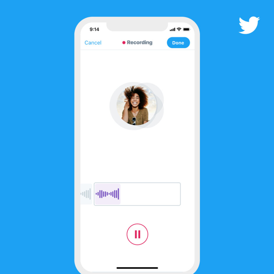 iPhone用户现在可以在Twitter上发布语音信息