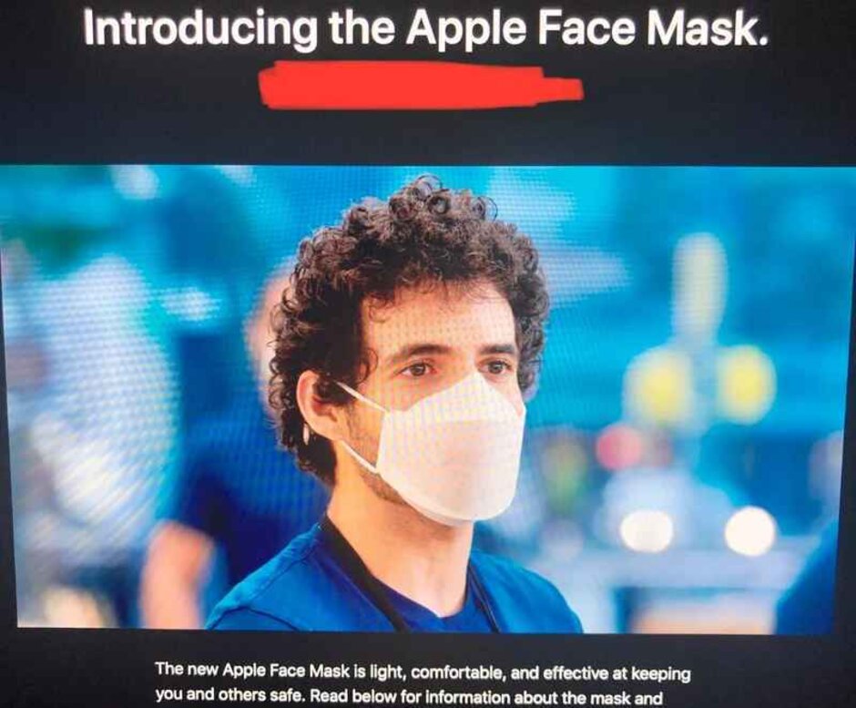 iPhone和iPad的设计团队已经为苹果员工开发了口罩